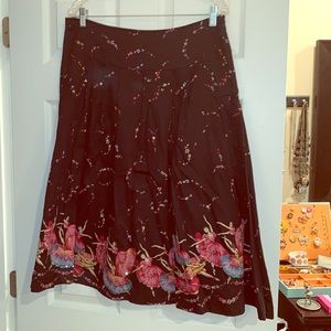 Will Smith Ballerina Embellished Midi Skirt -sz 12